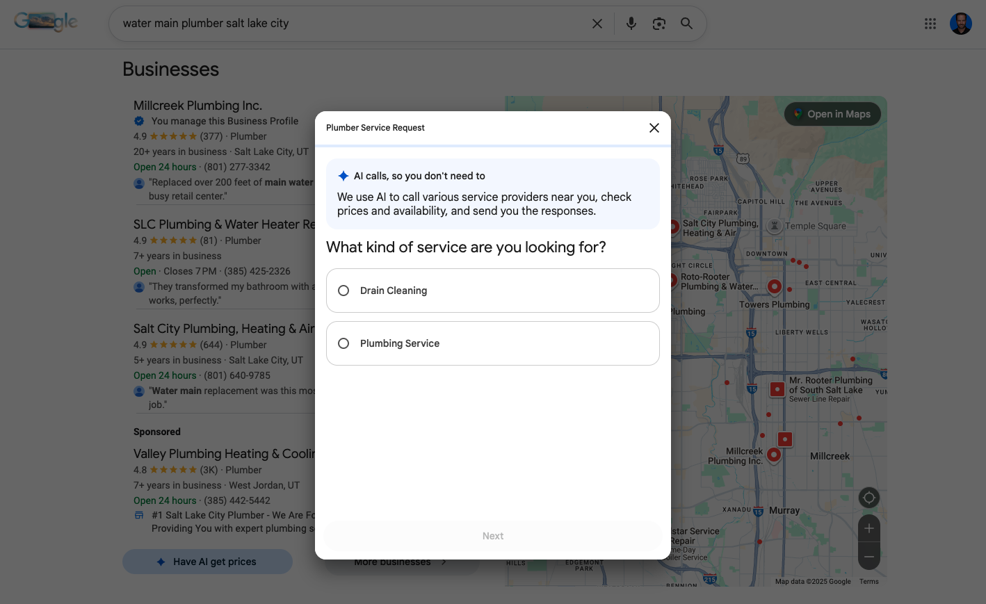 Clarifying Questions Google AI Calling