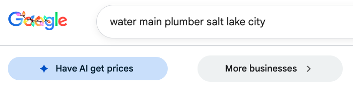 Google Have AI Get Prices
