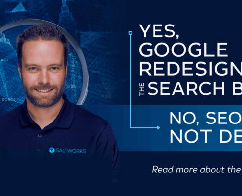 Yes, Google Redesigned The Search Box - No SEO is Not Dead