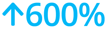600 percent