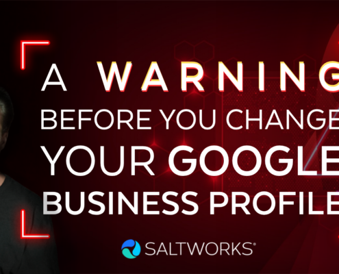 A warning before you change your Google Business profile