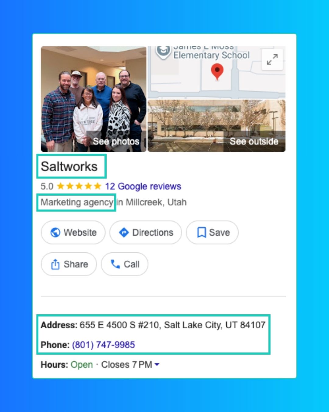 Google Business Profile Sensitive Fields